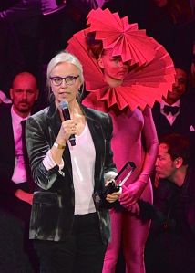 Anne Sofie von Otter, en la entrega de los premios Grammi suecos en febrero de 2013. Autor: Frankie Fouganthin (CC). Vía: Wikimedia.